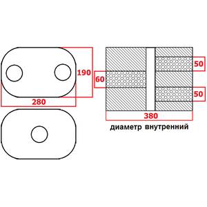 Глушитель спортивный универсальный (арт: U28A38063/52)