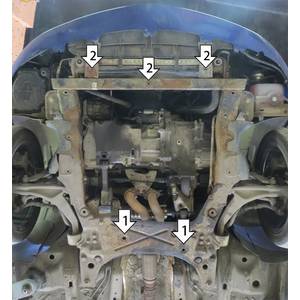 Защита Двигатель, Коробка переключения передач Alfa Romeo 159 ( 2005-2011 ) г. арт: 75901-6