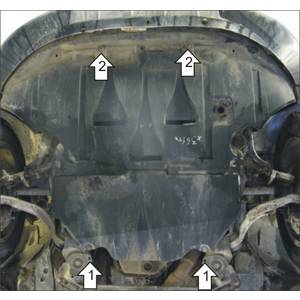 Защита Двигатель, Коробка переключения передач Audi Allroad ( 2000-2005 ) г. арт: 10103