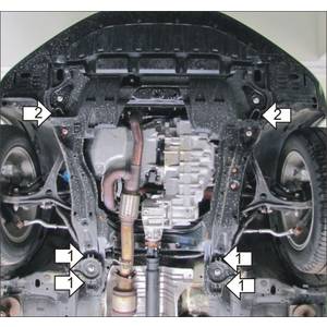 Защита Двигатель, Коробка переключения передач Honda Crosstour ( 2008-2012 ) г. арт: 10803