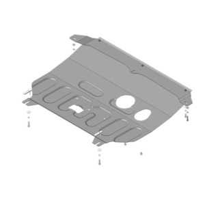 Защита Двигатель, Коробка переключения передач KIA Soul ( 2014-2019 ) г. арт: 71033