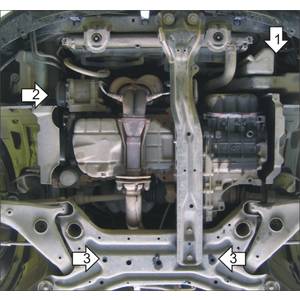 Защита Двигатель, Коробка переключения передач Mitsubishi Galant IX ( 2003-2006 ) г. арт: 01329