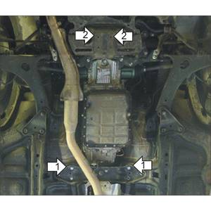 Защита Коробка переключения передач Subaru Forester ( 2008-2013 ) г. арт: 32208