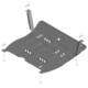 Защита Двигатель, Коробка переключения передач Jac JS6 ( 2022- ) г. арт: 58302