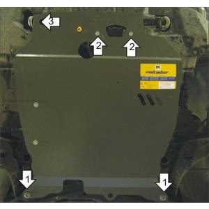 Защита Двигатель, Коробка переключения передач Citroen C-Crosser ( 2007-2012 ) г. арт: 11331-245