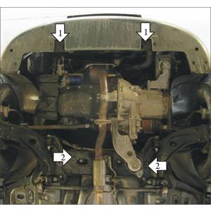 Защита Двигатель, Коробка переключения передач FIAT Albea ( 2002-2006 ) г. арт: 00611-328