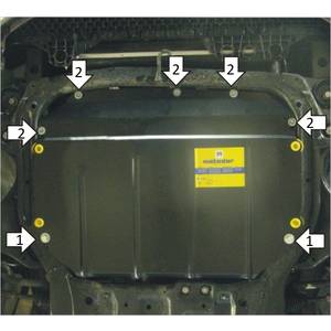 Защита Двигатель, Коробка переключения передач KIA Cee'd ( 2006-2009 ) г. арт: 70919-761