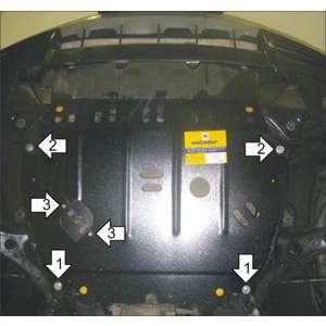 Защита Двигатель, Коробка переключения передач Lexus RX 300 ( 2003-2009 ) г. арт: 05005-941