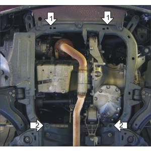 Защита Двигатель, Коробка переключения передач Opel Meriva ( 2003-2010 ) г. арт: 01524-1297