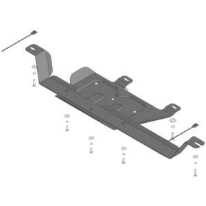 Защита Раздаточная коробка TANK 300 ( 2021- ) г. арт: 73112-3