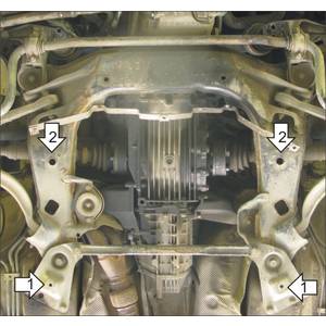 Защита Коробка переключения передач Volkswagen Passat B5 ( 1996-2000 ) г. арт: 00111-1856