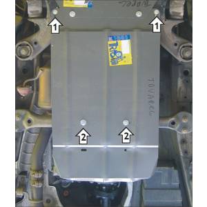 Защита Коробка переключения передач Volkswagen Touareg ( 2002-2006 ) г. арт: 02712-1912