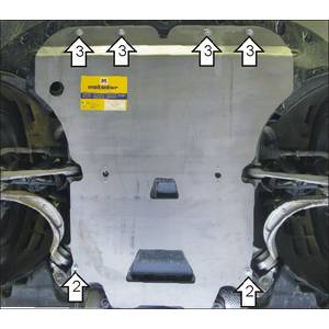 Защита Двигатель, Коробка переключения передач Audi Q5 ( 2008-2012 ) г. арт: 30105-2016