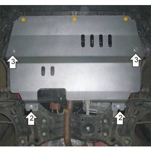 Защита Двигатель, Коробка переключения передач Skoda Fabia ( 2007-2010 ) г. арт: 32301-2338