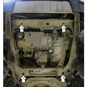 Защита Двигатель, Коробка переключения передач Volvo XC90 ( 2002-2006 ) г. арт: 32602-2541