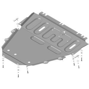 Защита Двигатель, Коробка переключения передач Renault Grand Scénic III ( 2013-2017 ) г. арт: 51721-2834