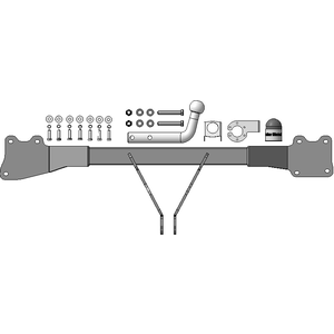 Фаркоп Audi TT 2006-2014 ( кабрио, купе ) г. арт: 90102-A