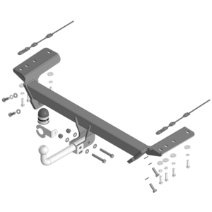 Фаркоп Exeed RX 2023- ( Хэтчбек ) г. арт: 99015-A