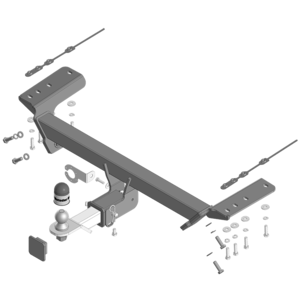 Фаркоп Exeed RX 2023- ( Хэтчбек ) г. арт: 99016-E