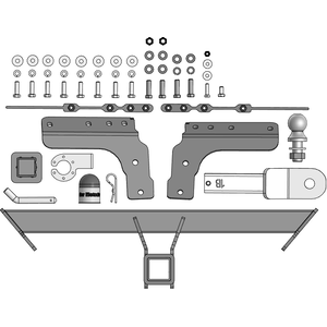 Фаркоп Exeed RX 2023- ( Хэтчбек ) г. арт: 99016-E