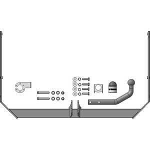 Фаркоп Ford Focus 2004-2007 ( Седан ) г. арт: 90701-A