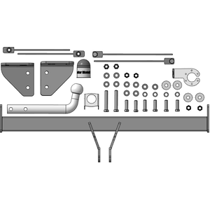 Фаркоп Geely Coolray 2023- ( универсал ) г. арт: 94211-A