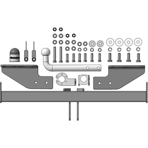 Фаркоп Haval H3 2024- ( универсал ) г. арт: 93116-A