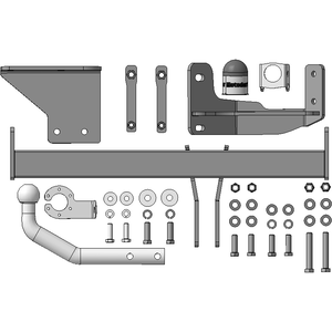 Фаркоп Jac JS4 2021- ( универсал ) г. арт: 98301-A