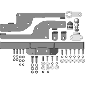 Фаркоп Nissan NV400 2011-2022 ( фургон, Автобус ) г. арт: 91716-FE