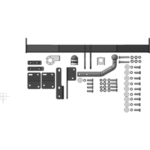 Фаркоп Nissan X-Trail 2015-2022 ( универсал ) г. арт: 91412-A