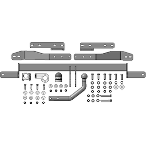 Фаркоп Peugeot Partner Tepee 2008-2022 ( Вэн ) г. арт: 91601-A