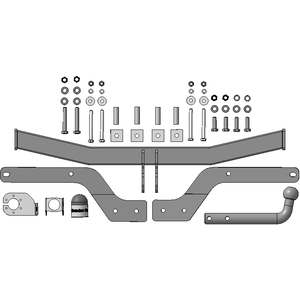 Фаркоп Renault Arkana 2019-2022 ( Внедорожник ) г. арт: 91715-A