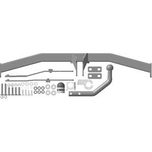 Фаркоп Renault Grand Scénic II 2006-2009 ( Вэн ) г. арт: 91708-A