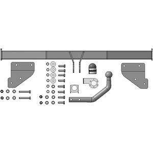 Фаркоп Solaris HS 2024- ( Седан ) г. арт: 90907-A