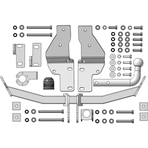 Фаркоп Hyundai Grand Santa Fe 2014-2018 ( универсал ) г. арт: ZH103A