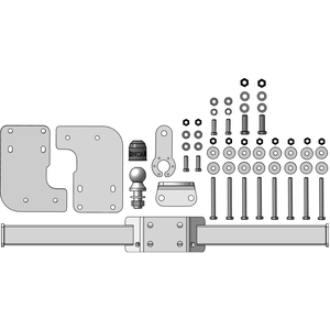 Фаркоп Mercedes-benz Sprinter 2006-2018 ( шасси ) г. арт: ZM202FE