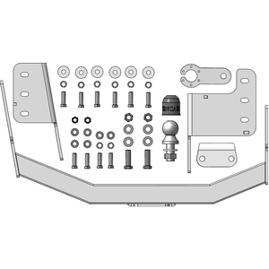 Фаркоп Toyota Fortuner 2015- ( универсал ) г. арт: ZT106FE