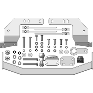 Фаркоп Toyota Land Cruiser 200 2012-2015 ( универсал ) г. арт: ZT101FE