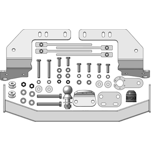 Фаркоп Toyota Land Cruiser 200 2015-2021 ( универсал ) г. арт: ZT102FE