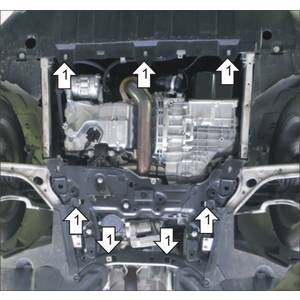Защита Двигатель, Коробка переключения передач Mercedes-benz GLA ( 2014-2019 ) г. арт: 01232-1030